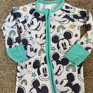 Little Sleepies Mickey Mouse zippy